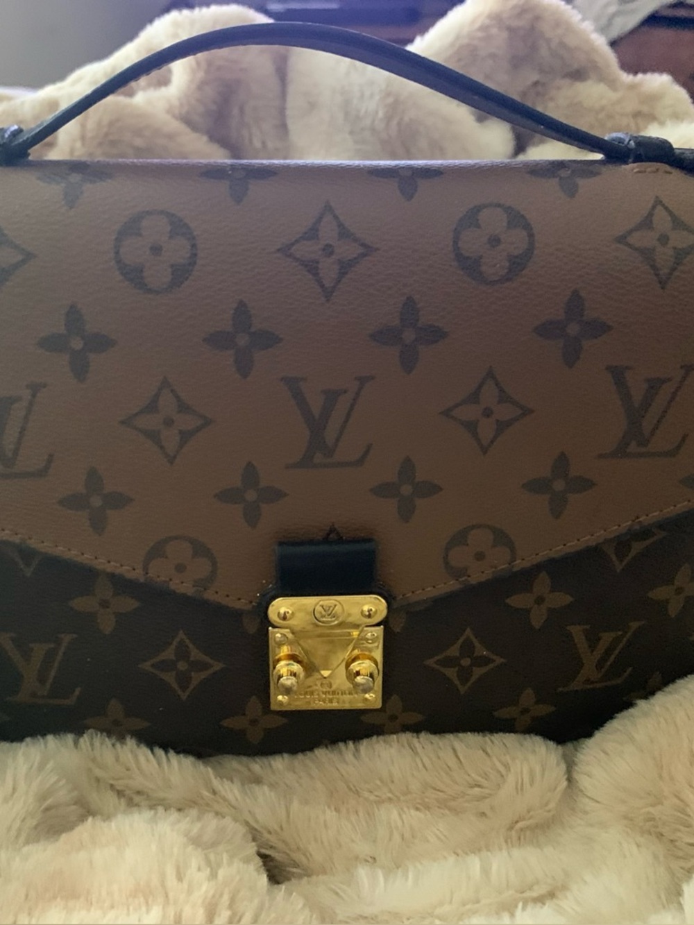 Brown crossbody Handle Bag